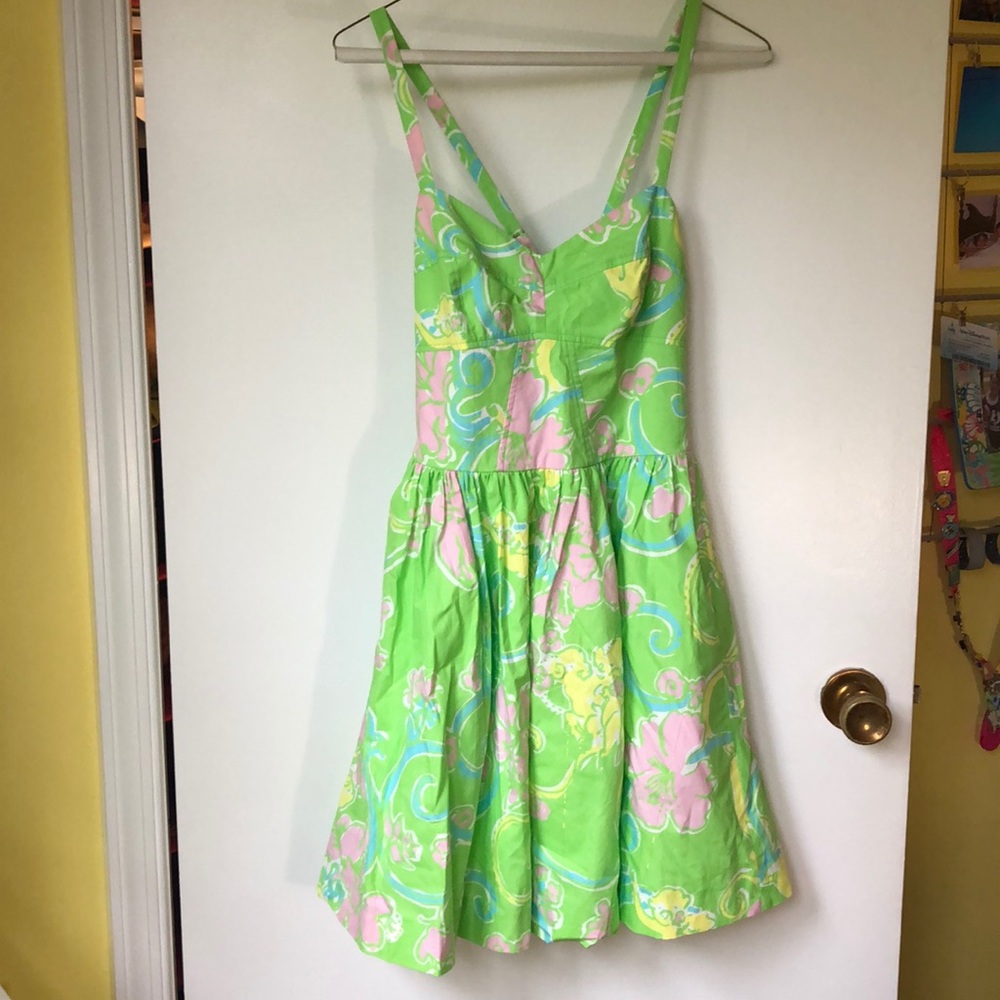 Lilly Pulitzer cross back dress